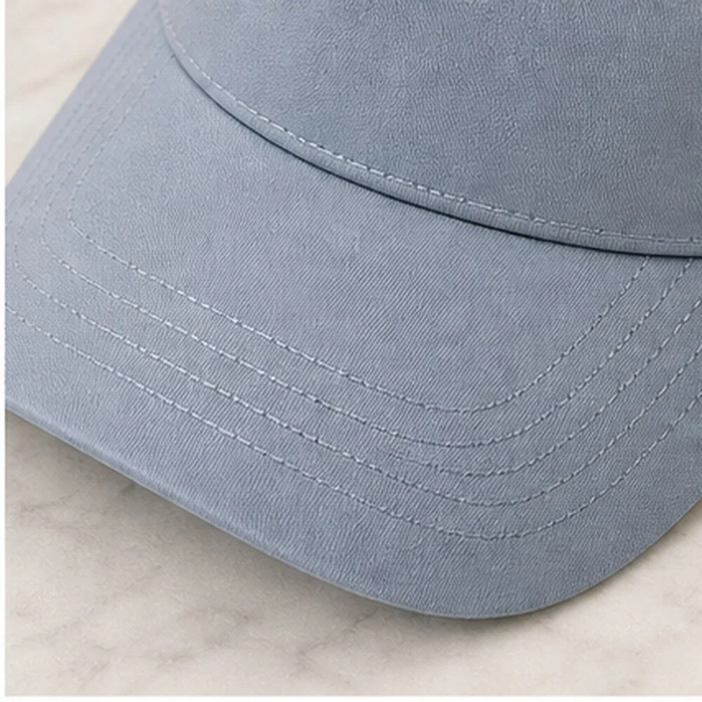 ALO Yoga Mist Blue Gray Boutique Mesh Trucker Cap Hat NWT